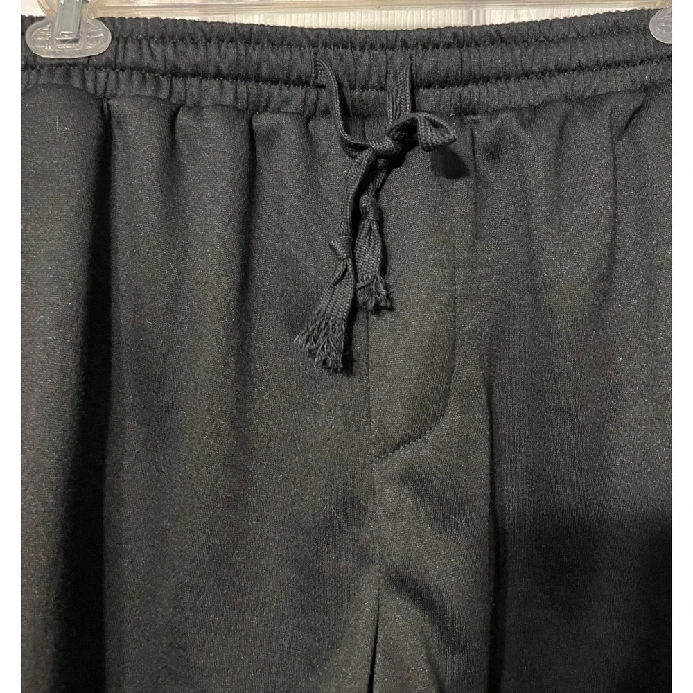 COOFANDY Mens Casual Athletic Shorts Black Elastic Drawstring Size XXXL‎ 3XL
